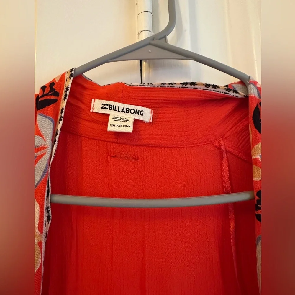 Billabong Beach Cover Up /  Kimono - Small - Picture 4 of 5